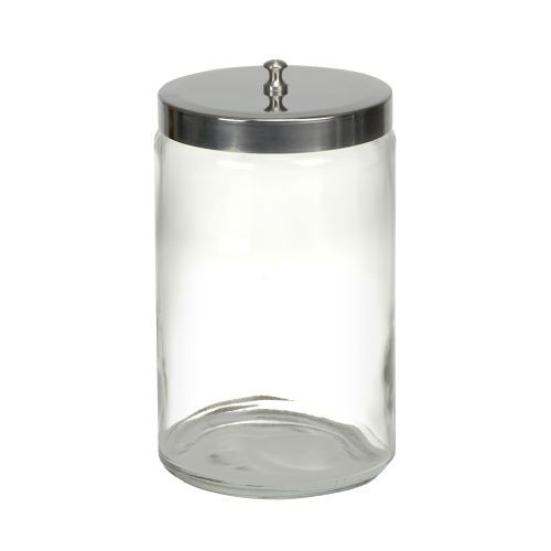 4"x7" Glass Sundry Jar with Lid - Click Image to Close