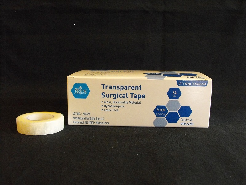 1/2" Transparent Tape, 24 Rolls per (Box)