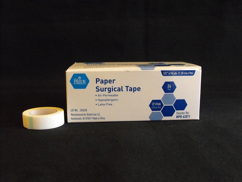 1/2" Paper Tape, 24 Rolls per (Box) - Click Image to Close