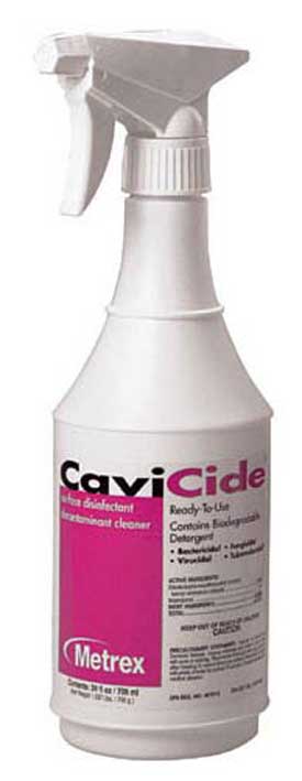 Cavicide Disinfectant (Spray Bottle) - Click Image to Close