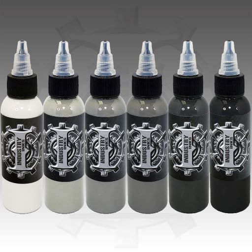 Opaque Grey Set 2oz - Click Image to Close