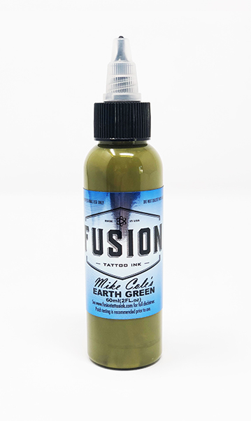 Fusion Mike Cole's Earth Green 2oz Bottle (EXP. 8/1/2023)